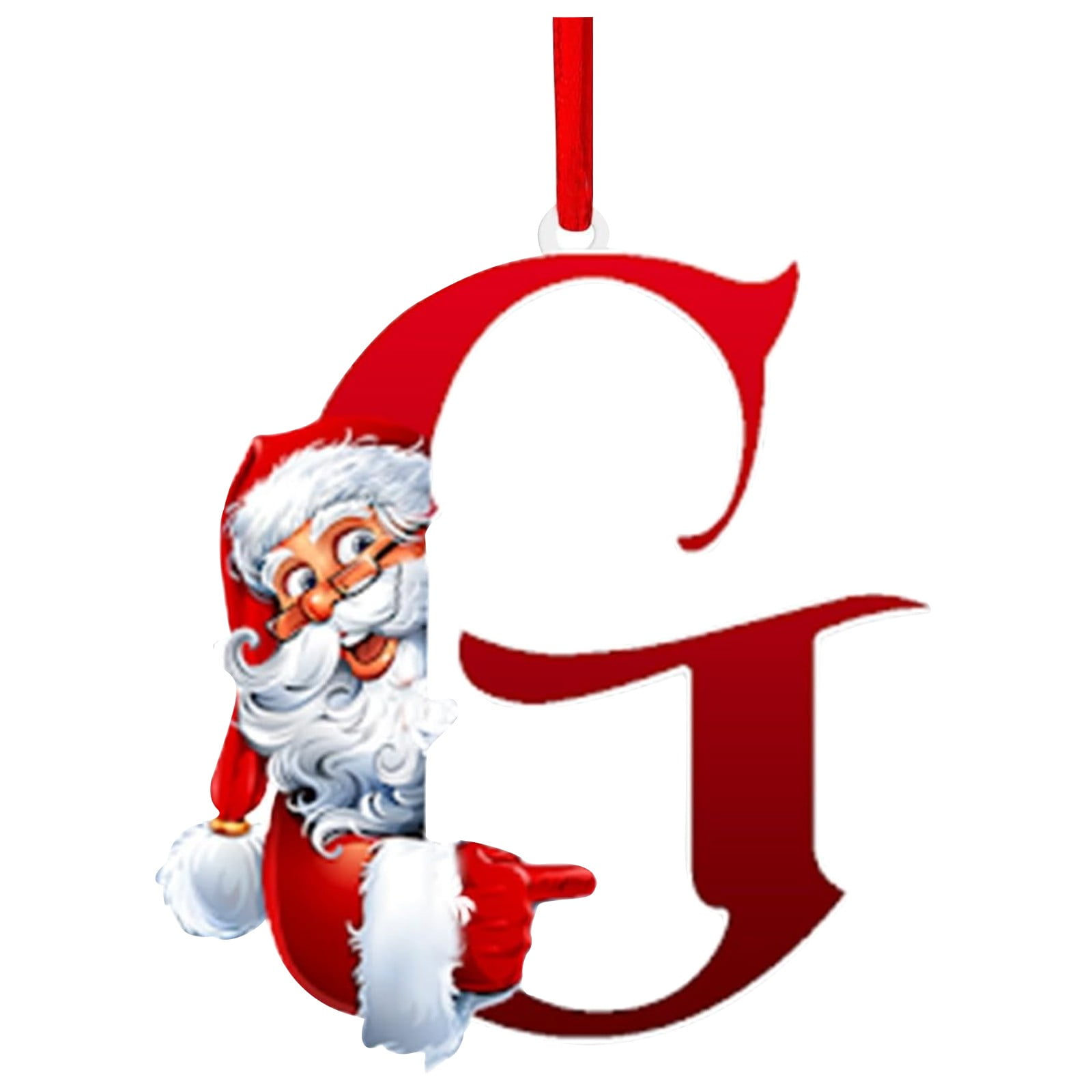 26 Alphabet Christmas Tree Hanging Decorations Alphabet Hanging Novelty