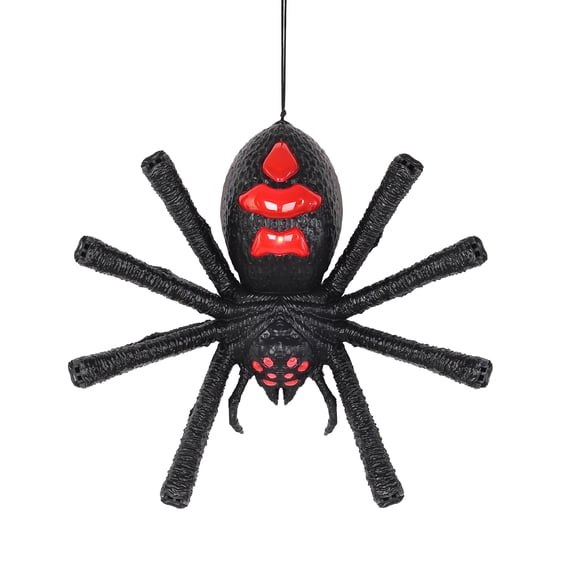 26" Animated Black Hanging Spider by Ashland