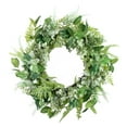 thumbnail image 1 of 26" Artificial Eucalyptus Floral Spring Wreath, 1 of 5
