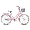 thumbnail interactive-video image 1 of 26" Kent Charleston Cruiser Bicycle, Fits Riders 5'2"-5'10", Pink, Adult, Unisex, 1 of 12