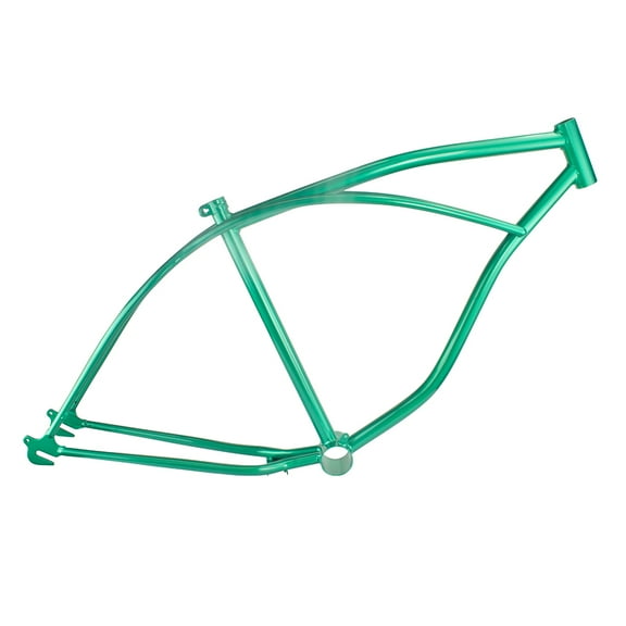 26" Beach Cruiser Bike Frame Green