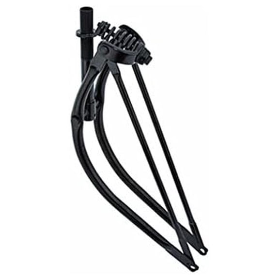 26" Bent Spring Fork 1" Black.