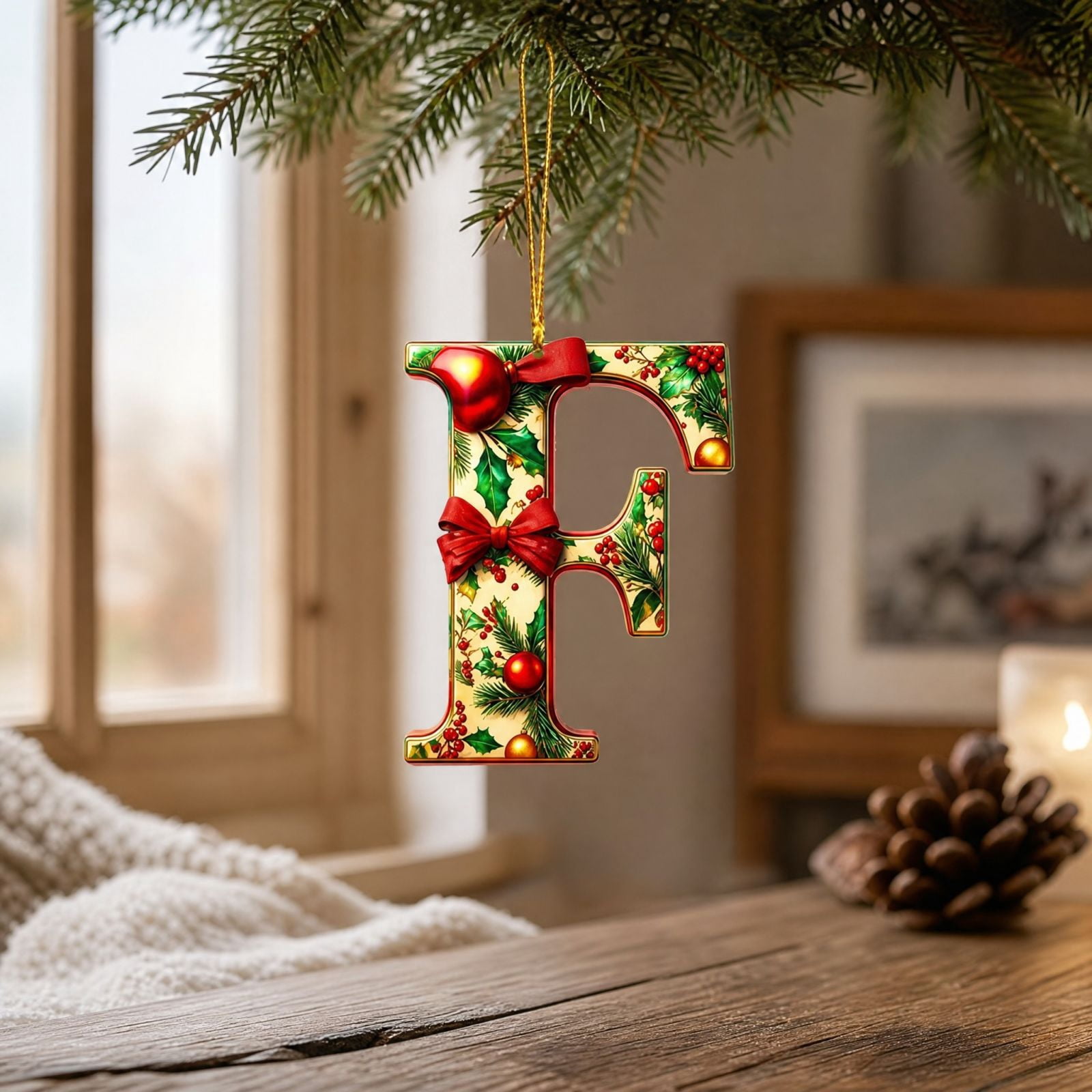26 Christmas Letter Ornaments for Christmas Tree Decoration DIY ...