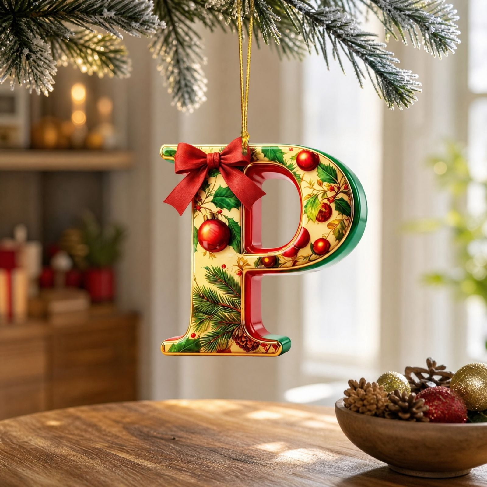 26 Christmas Letter Ornaments for Christmas Tree Decoration DIY ...