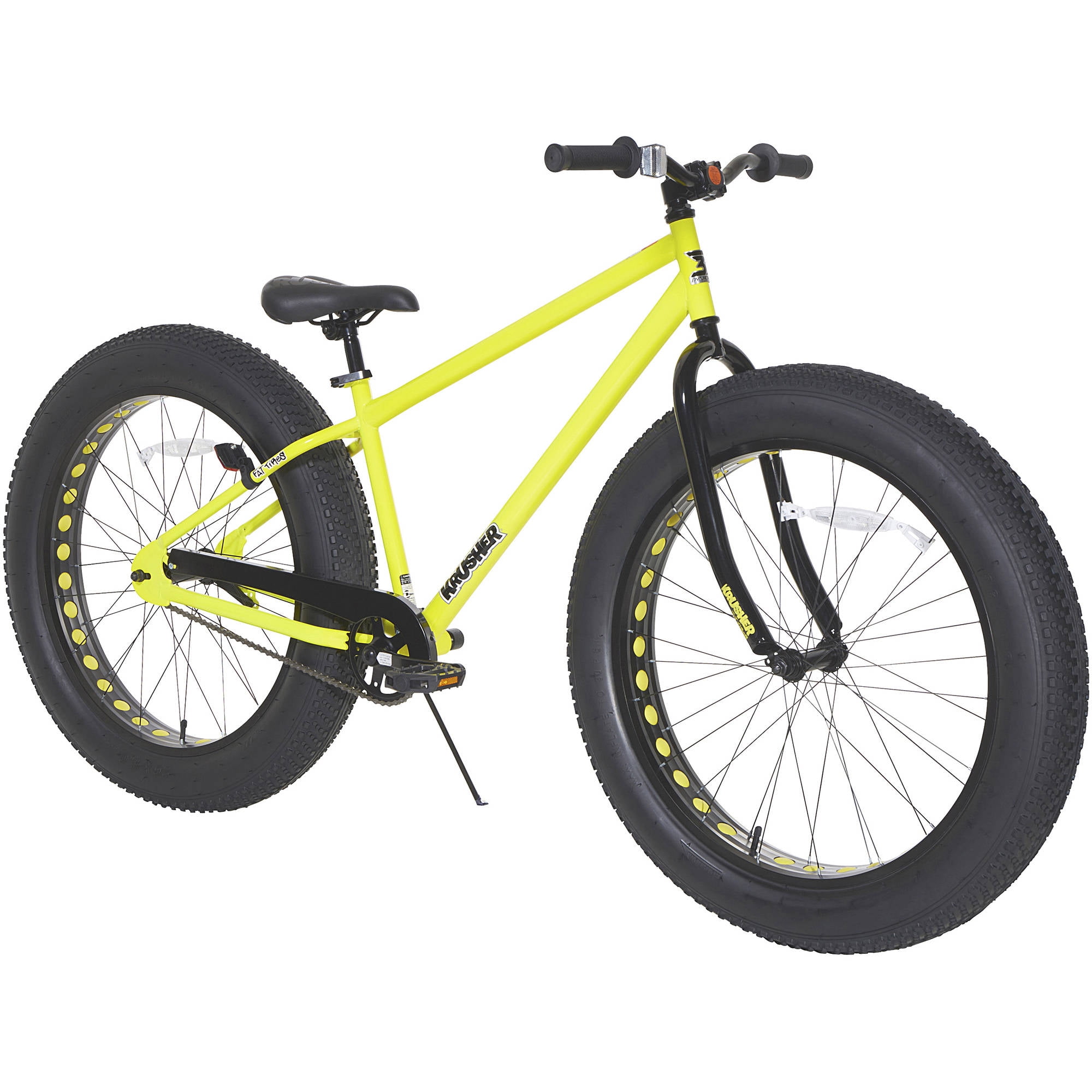 Yellow fat store tire bike