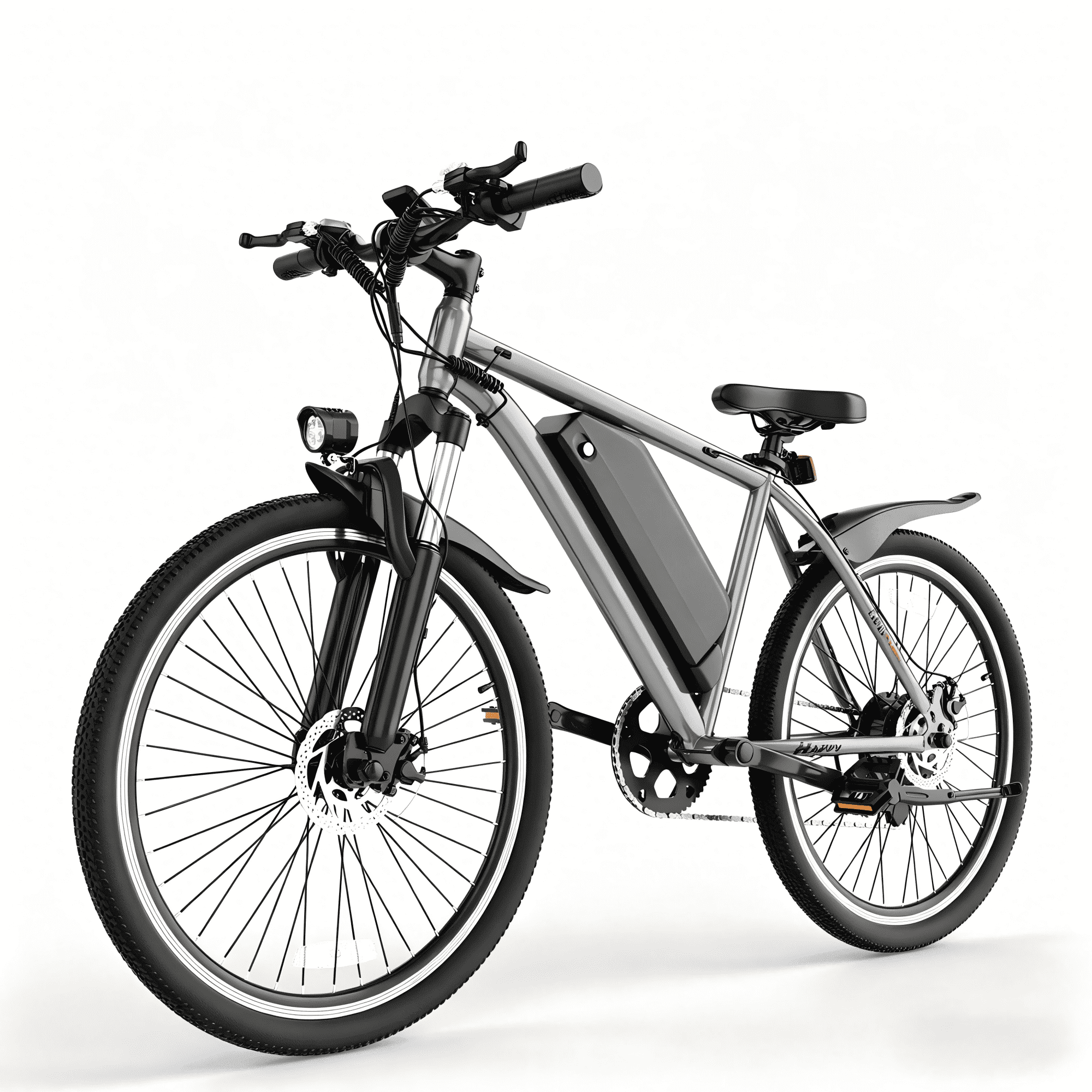 26" E-Mountain Bike for Adults, 350W Motor, 48V 9Ah Removable Battery, Up to 22 MPH & 55 Miles Range, 7-Speed Electric Bicycle with Pedal Assist, UL2849 Certified