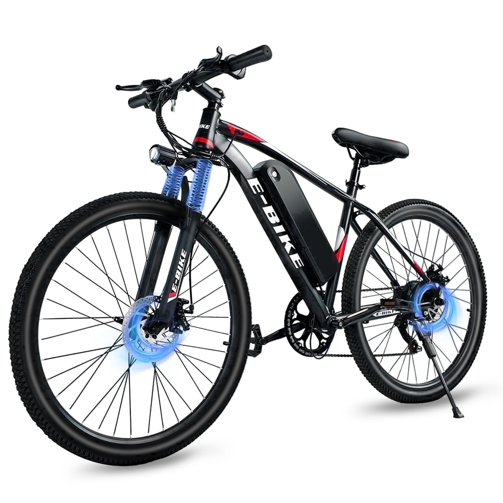 Setohet 26" Electric Bike for Adults, ebike 1200W Peak Power Motor, 45Miles 25MPH 432Wh Removable Battery,7-Speed, UL 2849