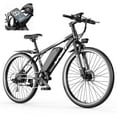 thumbnail image 1 of 26" Electric Bike for Adults with Peak 750W Brushless Motor, 35Miles 22MPH Commuting Electric Mountain Bike with 360Wh Removable Battery, 7-Speed, Front Fork Suspension, 1 of 10