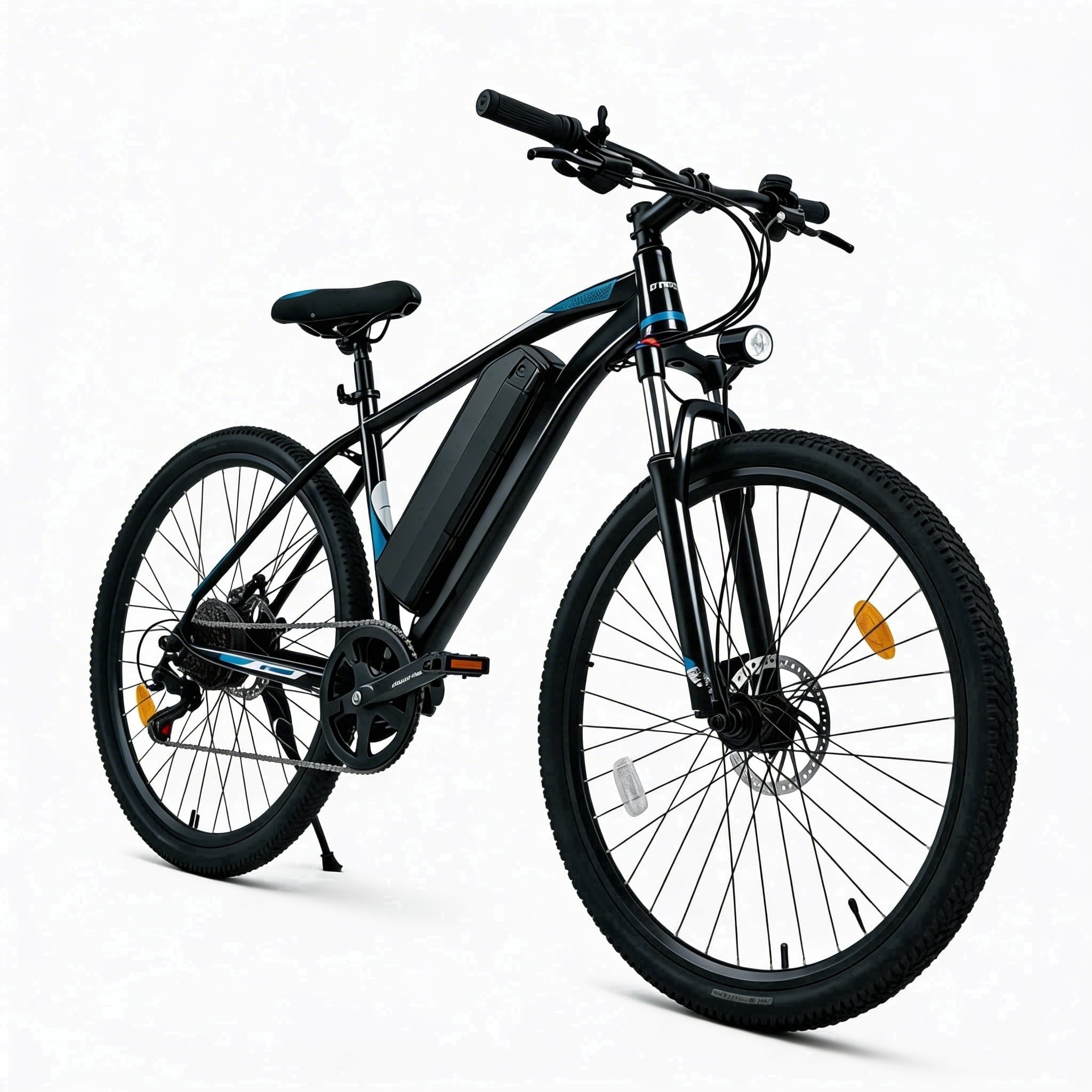 26" Electric Bike for Adults,750W Motor,20MPH,15-28 Mile Range,Removable 36V12Ah Battery,E-Mountain Bike,Front Suspension,7-Speed,UL 2849