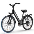 thumbnail image 1 of 26" Electric Bike for Adults,750W Peak Motor,48V 10.4Ah Removable Battery, 60 Miles Range, 7-Speed City Commuter Ebike,UL2849-Black, 1 of 9
