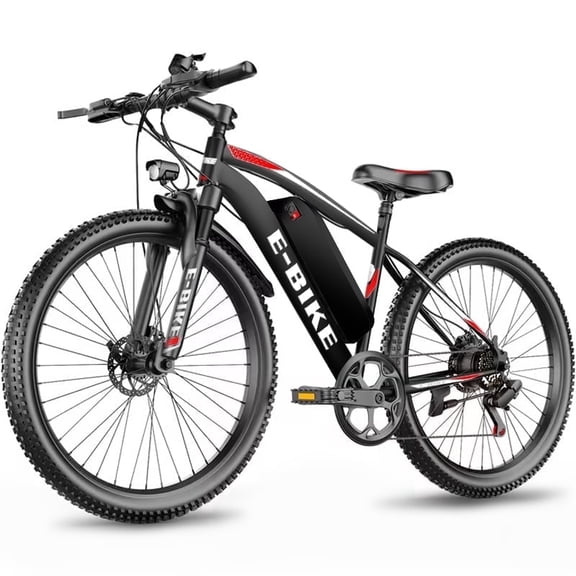 26" Electric Bike for Adults, ebike 750W Peak Power Motor, 35Miles 25MPH Commuting Electric Mountain Bike with 432Wh Removable Battery, 7-Speed,UL 2849