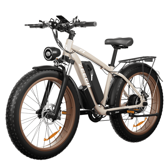 26" Electric Bike for Adults, Peak 1500W 31MPH E-Mountain Bicycle, 26" Fat Tire Ebike, 48V 768Wh Battery, 7 Speed Hydraulic Brakes UL2849