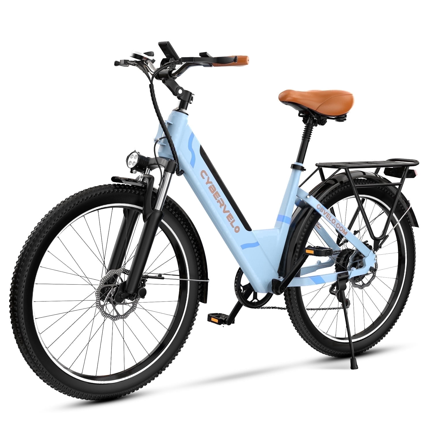 26" Electric Bike for Adults,Peak 750W Motor,48V Removable Battery,20 MPH,7-Speed Electric Bicycles,Commuter Electric Bikes for Adults