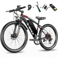 thumbnail image 1 of 26" Electric Bike for Adults, ebike 750W Peak Power Motor, 35Miles 20MPH Electric Mountain Bike with 432Wh Removable Battery, 7-Speed,UL 2849, 1 of 7