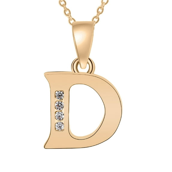 26 English Letter Zircon Clavicle Necklace - European Style Name Pendant for Women, Custom Gift