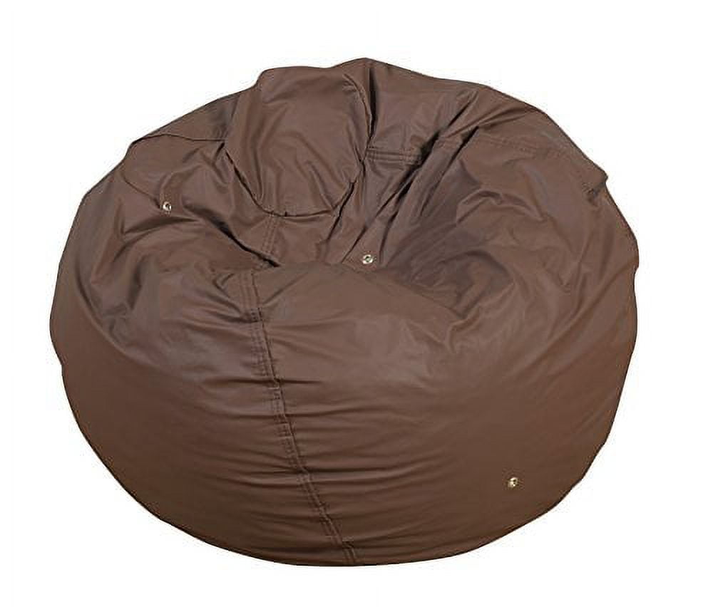 26" Foam Filled Bean Bag Walnut