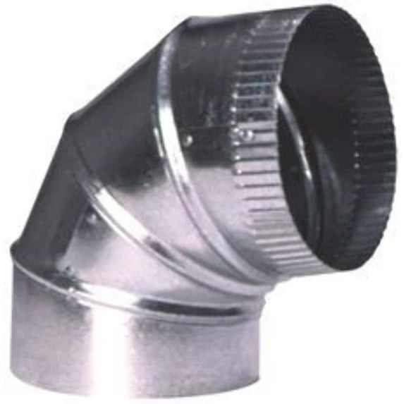 GAF Master Flow 8 in. 90 Degree Adjustable Elbow 26 Guage