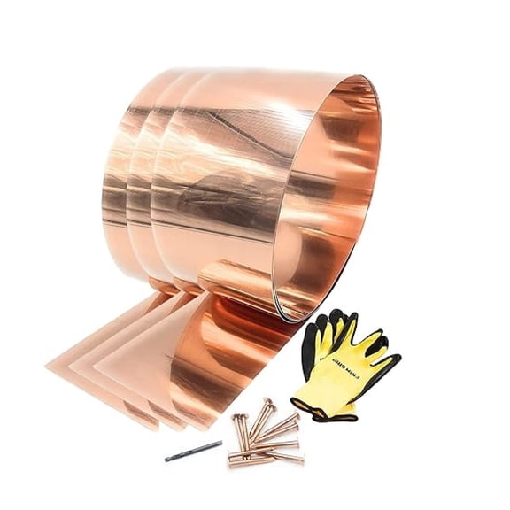 : 26 Gauge General Use or Roofing Flashing Rolls (3 Pack) - DIY or Contractors (Ten FT in Length, Multiple Sizes in Listing) (Copper, 2in. x 10ft.)