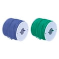 thumbnail image 1 of 26 Gauge Silicone Wire 26AWG Stranded Wire Tinned Copper Wire High Temp Wire Spool Blue/Green 60m/197ft 2pcs, 1 of 6