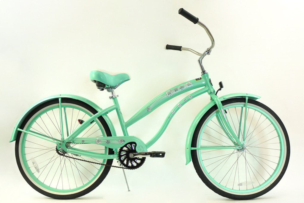 mint green cruiser bike
