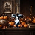 thumbnail image 1 of 26 Halloween Ghost Alphabet Ornaments,A-Z Letter Halloween Ghost Acrylic Hanging Ornaments,Mini 2D Flat Hanging Decorations for Christmas Tree Party Gifts, 1 of 7