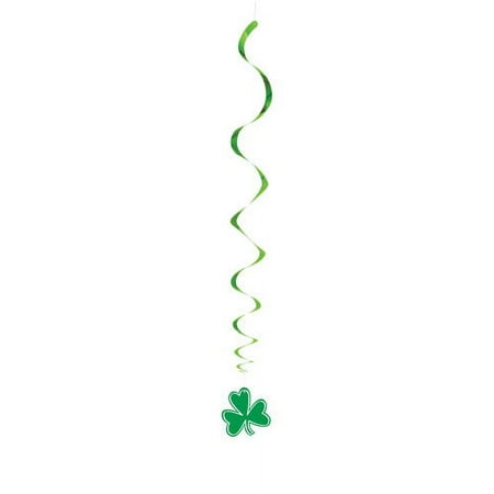 26" Hanging Shamrock St. Patrick's Day Decorations, 3 Count