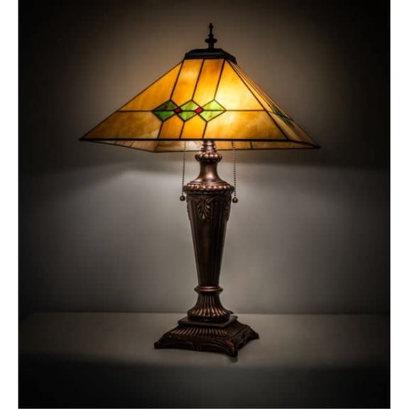 26" High Martini Mission Table Lamp