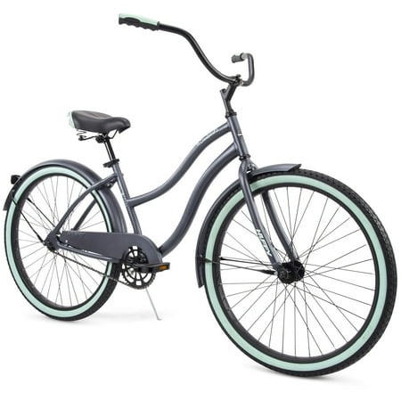 26" Huffy Cranbrook Comfort Cruiser Bike, Ages 13+ Years, Gray