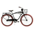 thumbnail image 1 of 26" Huffy Men's Nel Lusso Cruiser Bike, Black, 1 of 5