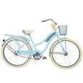 thumbnail image 1 of Huffy 26" Nel Lusso Cruiser Bike, Fits Riders 5'0"+, Light Blue, Adult, Women's, 1 of 14