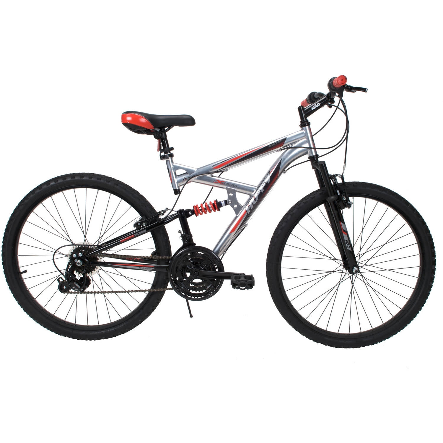 Huffy shimano 18 speed dual suspension sales