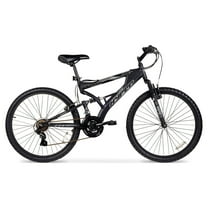 26" Hyper Bicycle Havoc Mountain Bike, 26" Wheels, Adults Ages 14 Years, Black