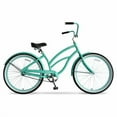 thumbnail image 1 of 26" Hyper Bicycle Women's Beach Cruiser, Adult Ages 13+, Seafoam, 1 of 7