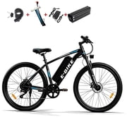 26 Inch Electric Bike for Adults, 500W Peak Motor, 19.9 mph Top Speed, Removable 36V12Ah Battery, 7-Speed Electric commuter Bike for Commuting, Shopping