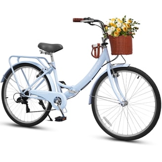 Hybrid Bike, 700c City Commute Cruiser Bike with 7 Speed