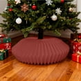 thumbnail image 1 of 26 Inch Honeycomb Paper Christmas Tree Collar Foldable Xmas Tree Ring Skirt Collar Paper Basket Stand Box Base Cover for Party Holiday Home Xmas Decor, 1 of 5