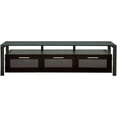 thumbnail image 1 of 26 Inch Low Profile Flat Screen TV Stand - Glass Shelf, 1 of 2