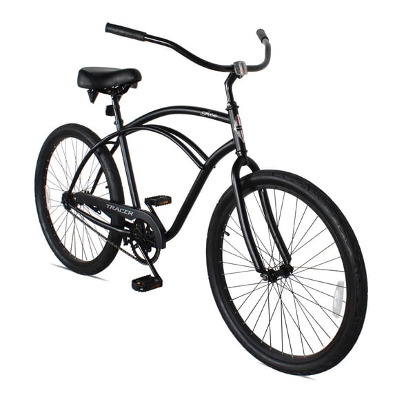 26-Inch Men’s Cruiser Bike, Tracer ACE, Black, Coaster Brake