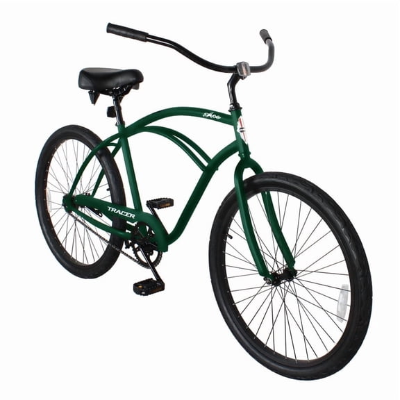 26-Inch Men’s Cruiser Bike, Tracer ACE, Matte Army Green, Coaster Brake