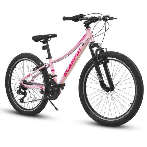 26 Inch Mountain Bicycles, 21 Speed Bike for Womens Mens, Female Bicycles V-Brake Outdoor Cycling Snow Commuting City Bike to School Work