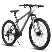 26 Inch Mountain Bike,21 Speed with High-Carbon Steel Frame Bike for Adults,Dual Disc Brake Mountain Bicycle for Men Womens Adult Bicycle
