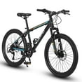 26 Inch Mountain Bike 21 Speeds System With Mechanical Disc Brakes