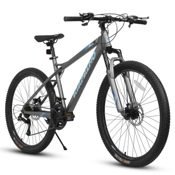 26 - Inch Mountain Bike for Adults - 21 - Speed, High - Carbon Steel Frame, Dual Disc Brakes