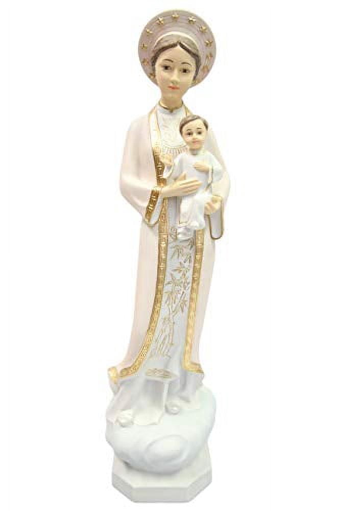 26 Inch Our Lady Of La Vang Statue Sculpture Indoor Outdoor Garden Made