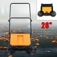 thumbnail image 1 of 26-Inch Twin Walk-Behind Outdoor Hand Push Floor Sweeping Sweeper No Electric US, 1 of 12