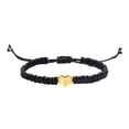 thumbnail image 1 of 26 Initial Bracelet 1 Gold Plated Letter Woven Heart Charm Jewelry for Men Women Girls Accessory, 1 of 4