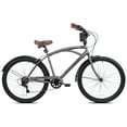 thumbnail image 1 of 26" Kent Bayside Cruiser Bicycle, Fits Rider 5'2"-5/10", Gray, Adults, Unisex, 1 of 11