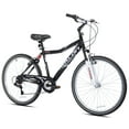 thumbnail image 1 of 26" Kent Bicycle Avalon Comfort Men's Bike with Full Suspension, Adult Ages 13+, Black, 1 of 11