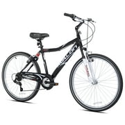 26" Kent Bicycle Avalon Comfort Men's Bike with Full Suspension, Adult Ages 13+, Black