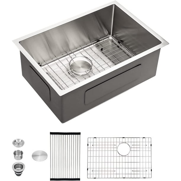 26 Kitchen Sink Stainless Steel - 26x18 Inch Undermount Sink Stainless ...